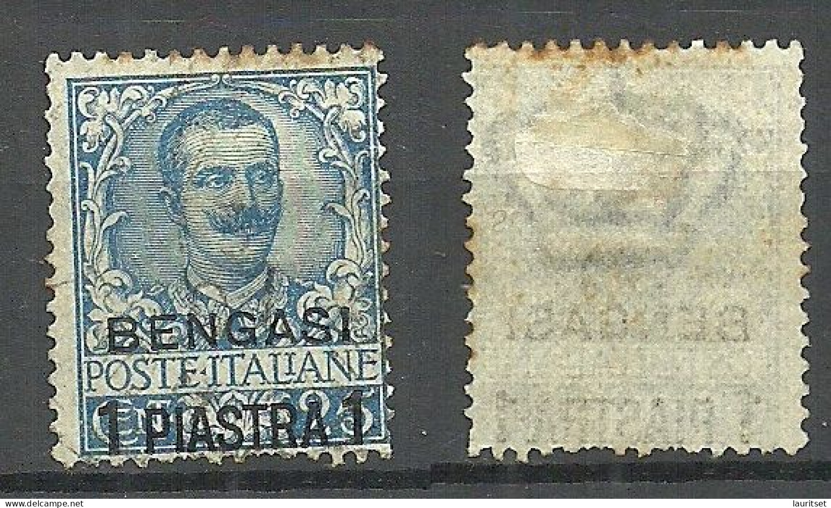 ITALY 1901 Italia Levante Bengasi Michel 1 O - Unclassified