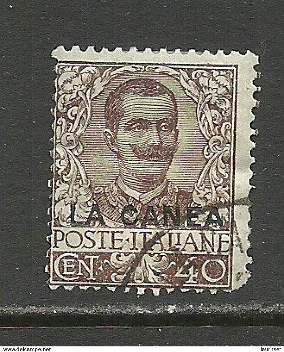 ITALY 1906 Italia La Canea Crete Kreta Michel 9 O - La Canea