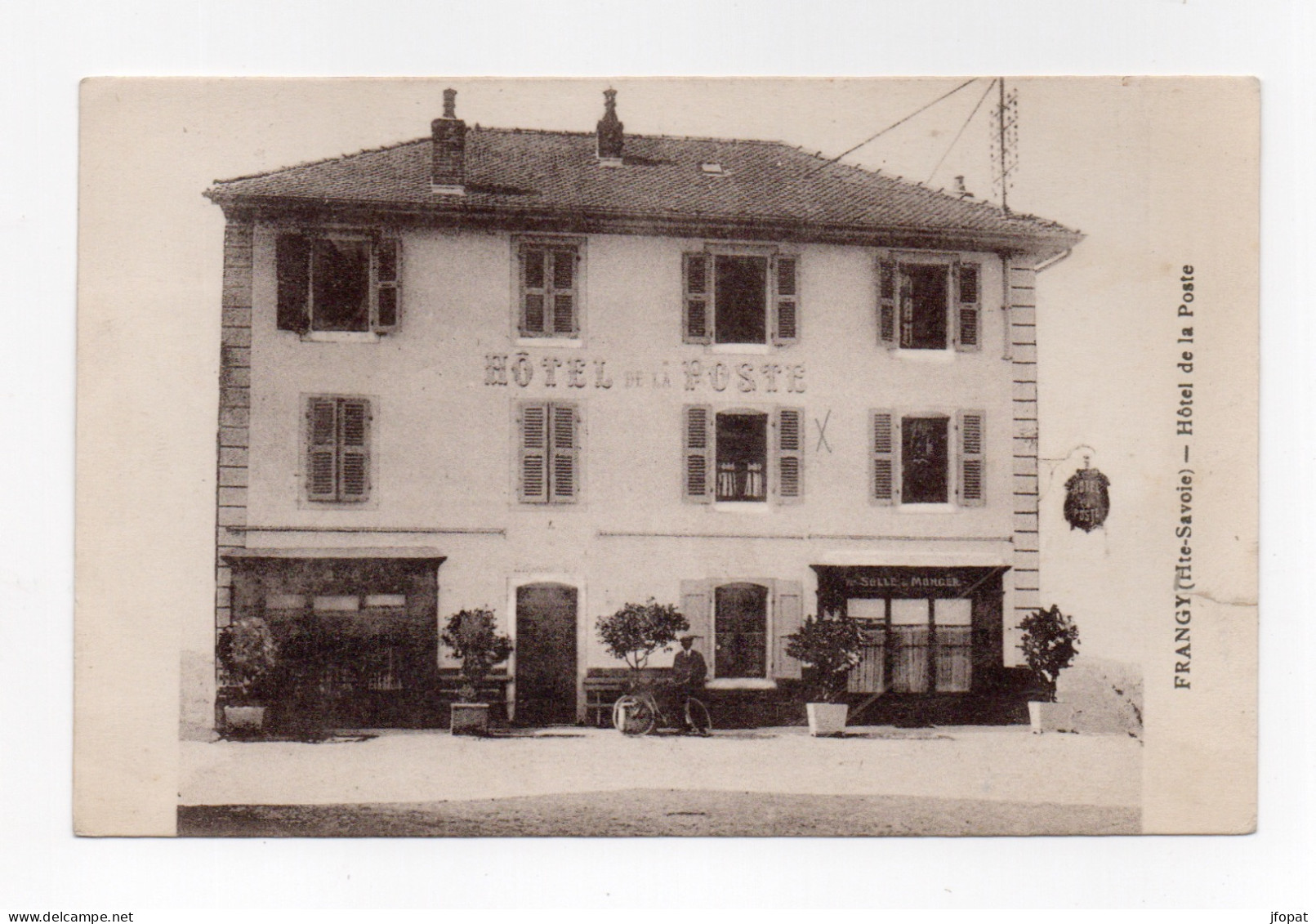 74 HAUTE SAVOIE - FRANGY Hôtel De La Poste (voir Description) - Frangy