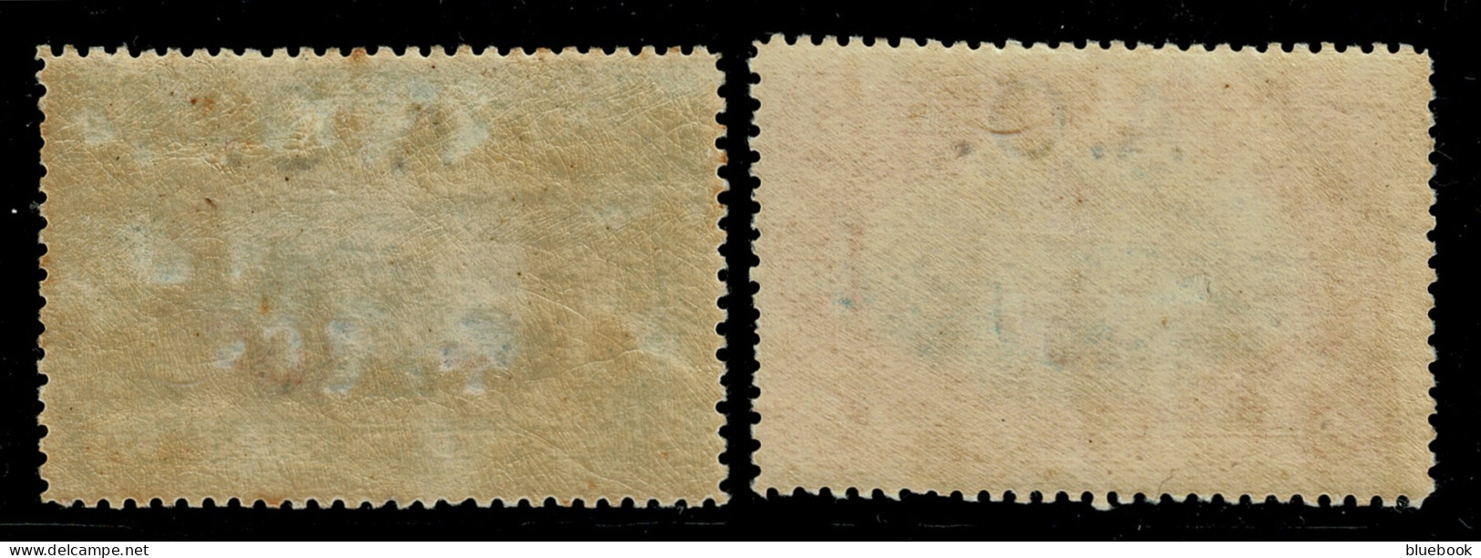 Ref 1609 - 1918 Belgian Congo - Red Cross Overprinted A.O.- 2 Mint Stamps  SG 78/9 - Unused Stamps