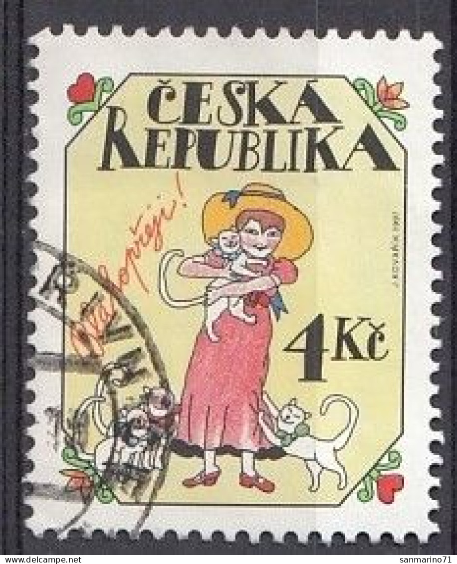 CZECH REPUBLIC 139,used,falc Hinged - Used Stamps