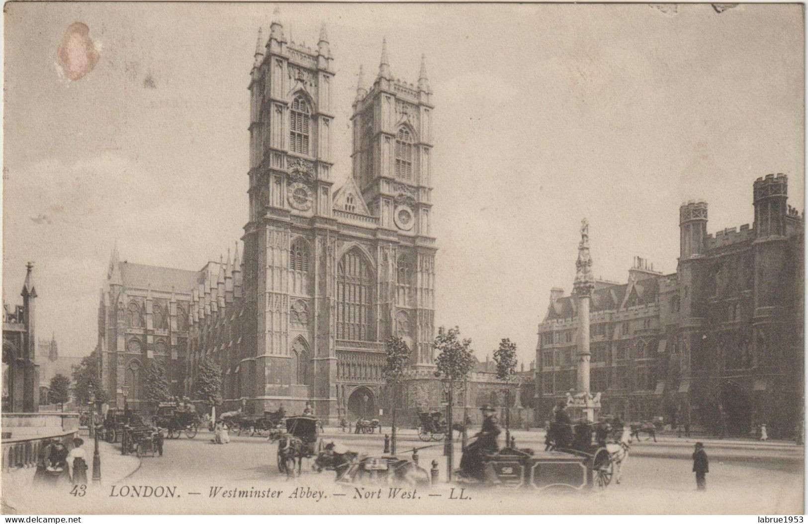 London - Wesminster Abbey -Nort West -   (F.9264) - Westminster Abbey