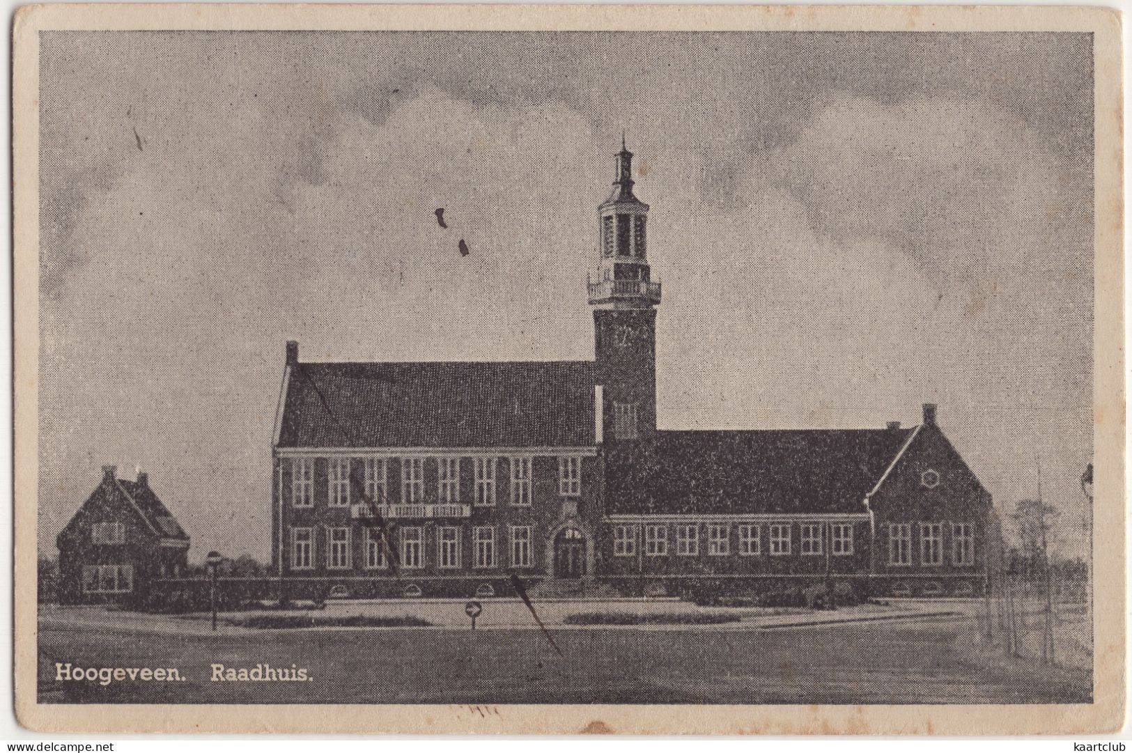 Hoogeveen - Raadhuis - (Drenthe, Nederland/Holland) - 1948 - Hoogeveen