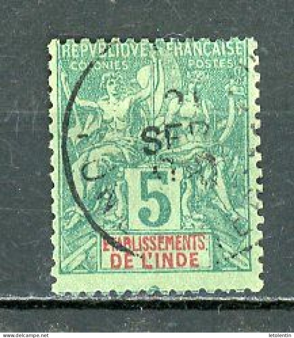 INDE (RF) - ALLEGORIE - N° Yvert 4 Obli. - Used Stamps