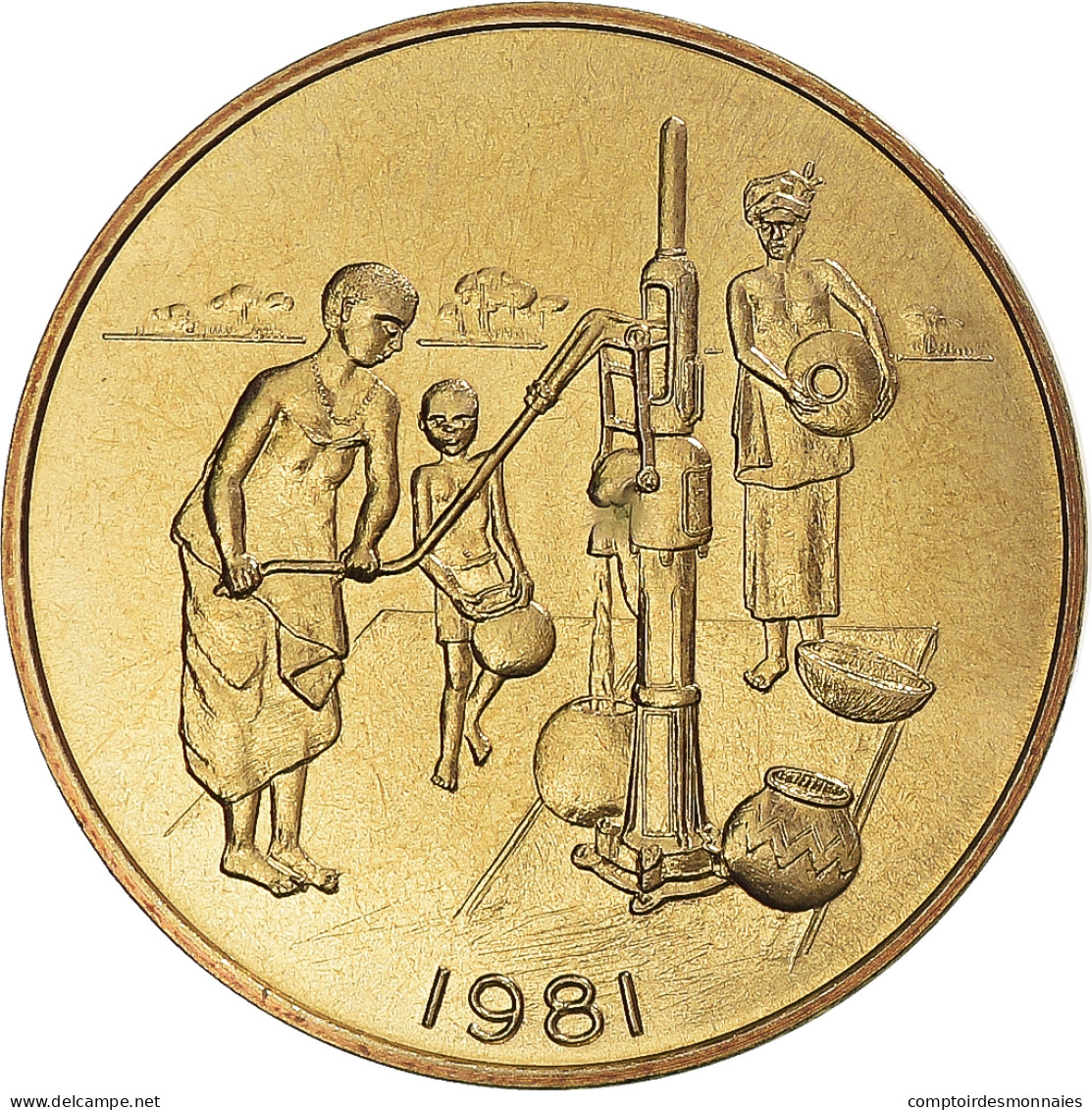 Monnaie, Communauté économique Des États De L'Afrique De L'Ouest, 10 Francs - Costa De Marfil