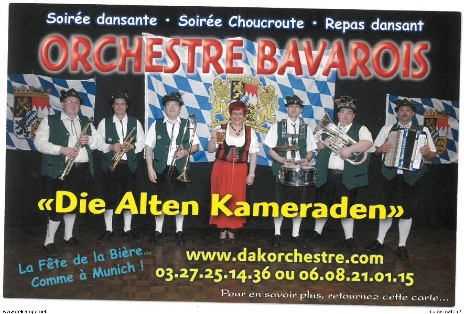 CP VIEUX CONDE - Orchestre Bavarois Die Alten Kameraden - Vieux Conde