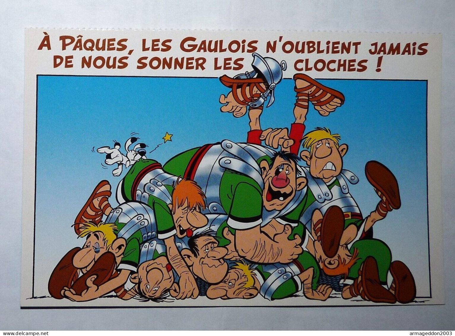 E24. 2008 CP Goscinny Uderzo ASTERIX ET OBELIX / A PAQUES LES CLOCHES / Neuve - Bandes Dessinées