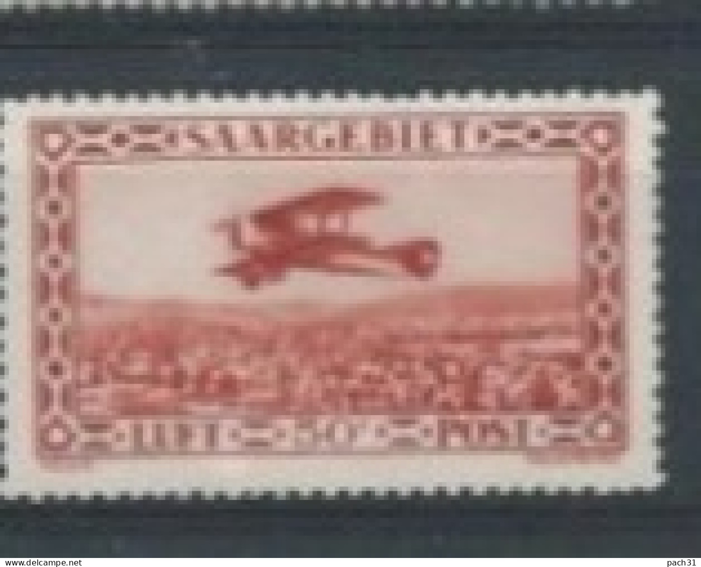 Sarre N° YT PA  1 Neuf Sans Gomme - Airmail