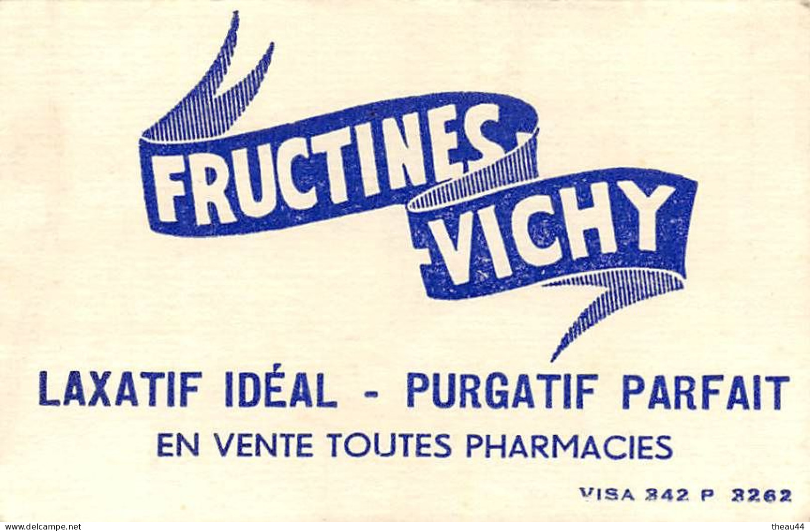 Mini Carte  - Illustrateur  " Germaine BOURET "  -  Enfants, Garçon Et Filles  -  Publicité " FRUCTINES-VICHY "   -   ¤¤ - Bouret, Germaine