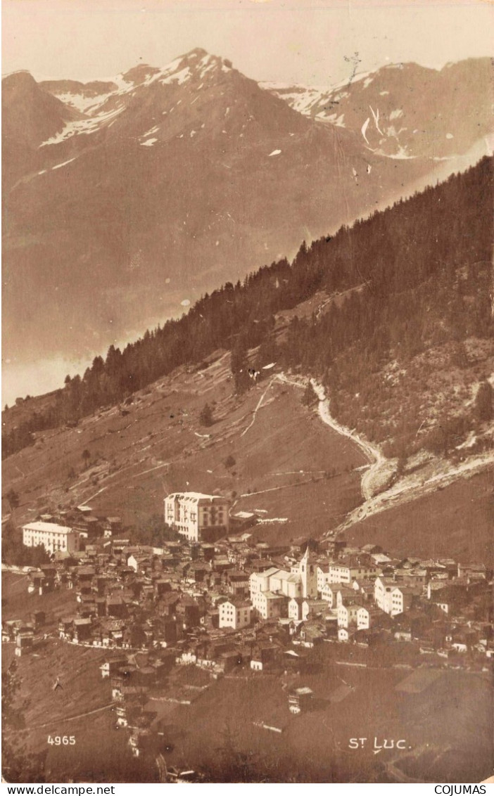 SUISSE - S14727 - St Luc - Vue Générale - En L'état - L23 - Saint-Luc