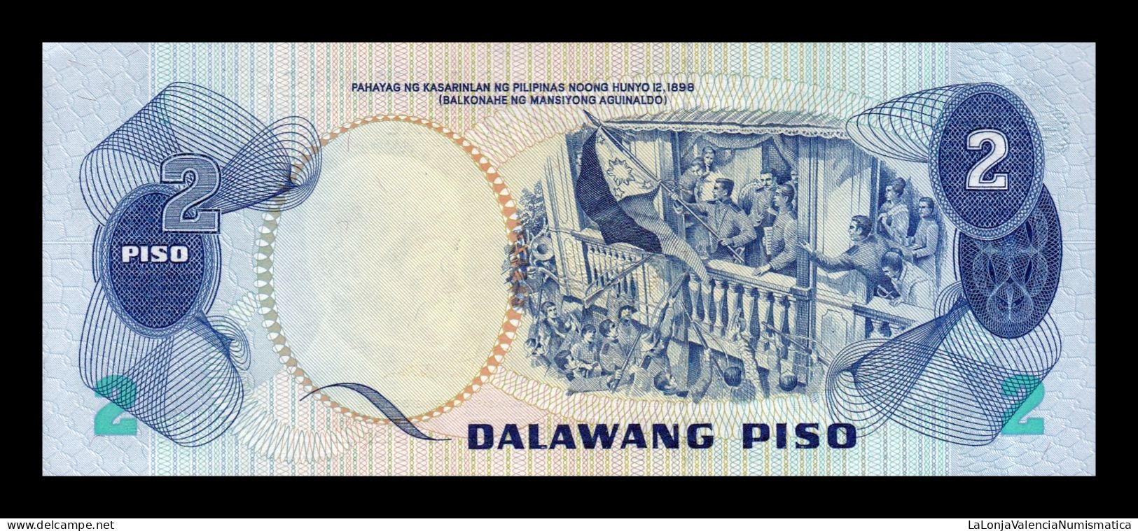 Filipinas Philippines 2 Piso Commemorative 1981 Pick 166 Sc Unc - Philippines