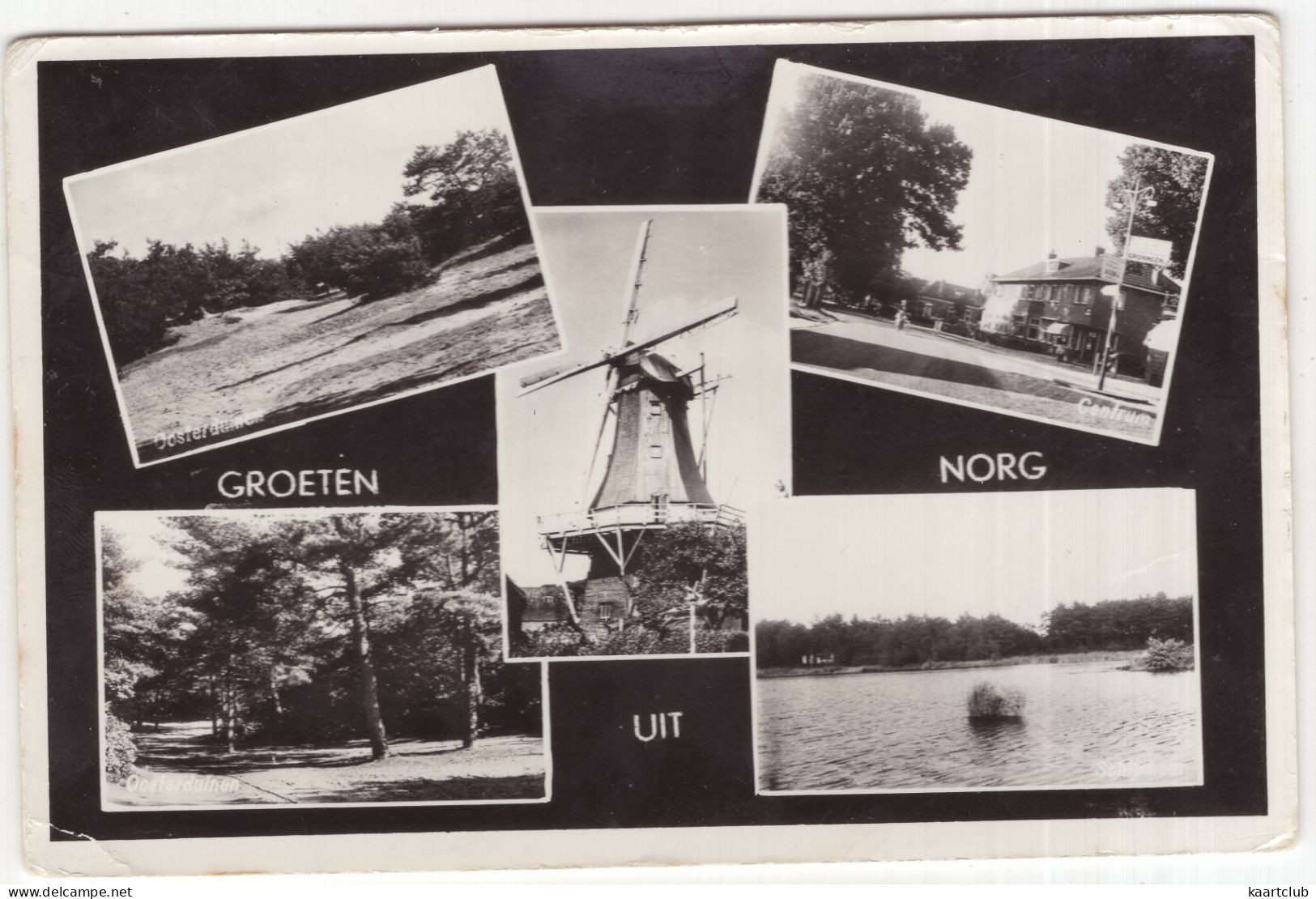 Groeten Uit Norg - (Drenthe, Nederland/Holland)  - 1962 - Norg