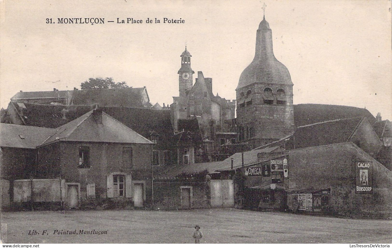 FRANCE - 03 - MONTLUCON - La Place De La Poterie - Carte Postale Ancienne - Montlucon