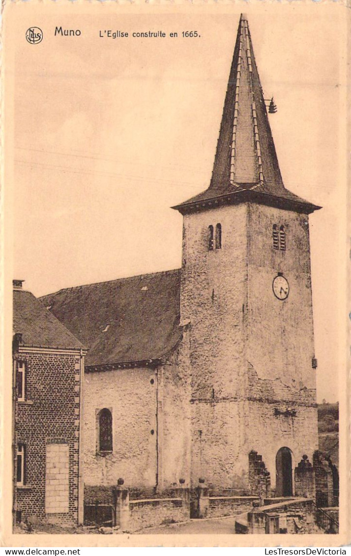 BELGIQUE - MUNO - L'église Construite En 1665 - Edit Huart Ledant - Carte Postale Ancienne - Antwerpen