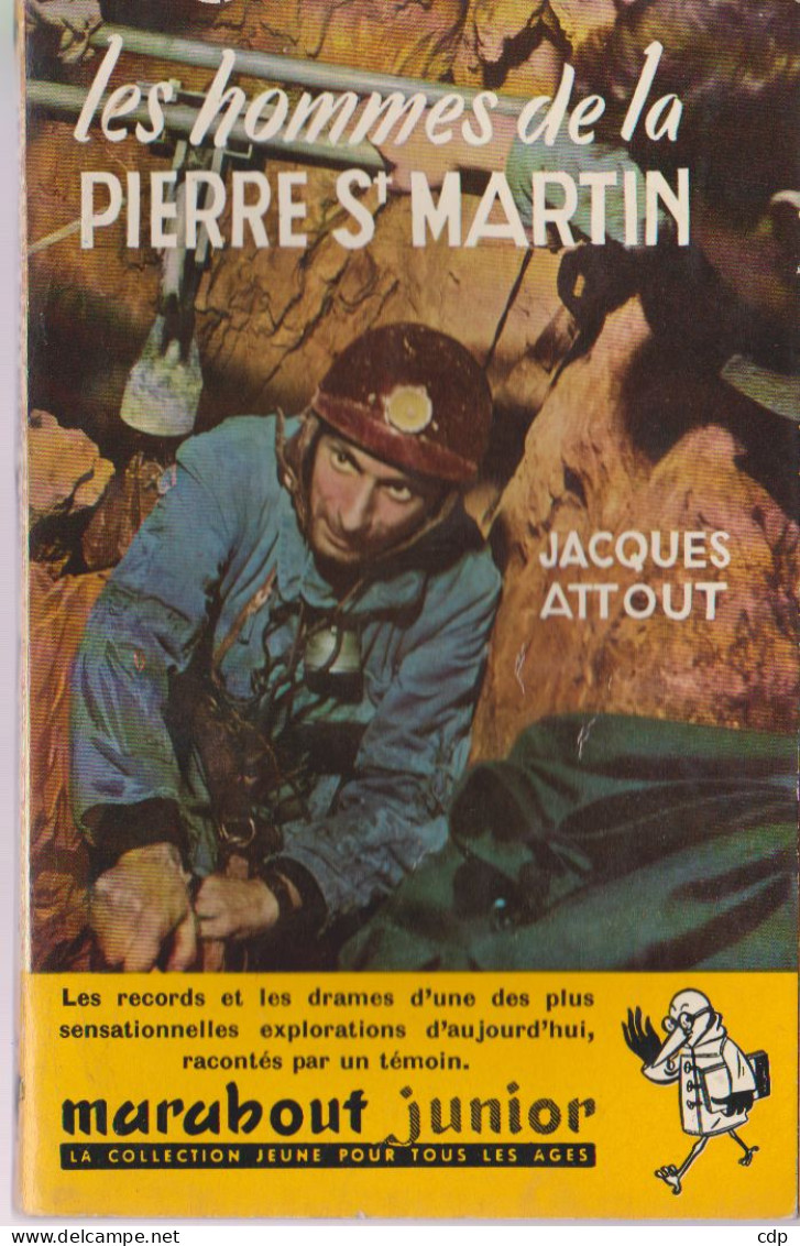 Marabout Junior 40   Les Hommes De La Pierre St Martin - Belgian Authors