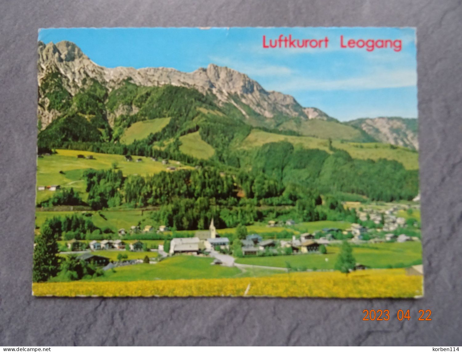 LUFTKURORT LEOGANG GEGEN DIE STEINBERGE - Leogang