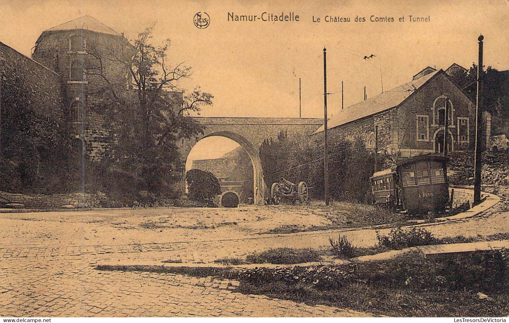 BELGIQUE - NAMUR CITADELLE - Le Château Des Comtes Et Tunnel - Carte Postale Ancienne - Namur
