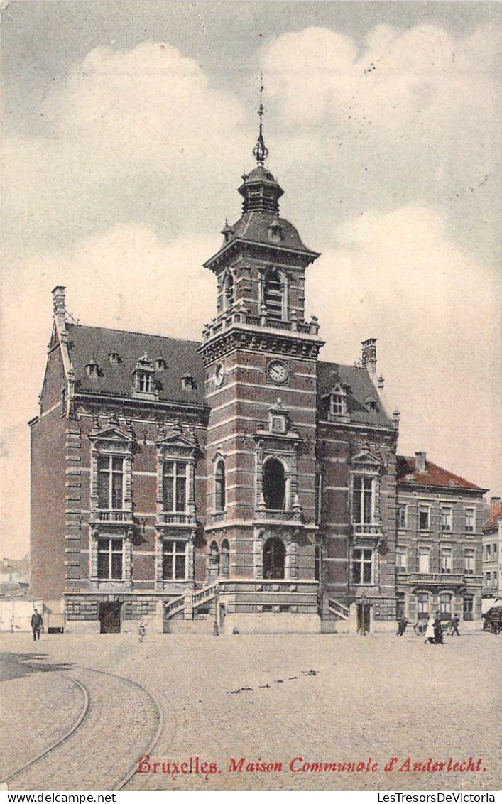 BELGIQUE - BRUXELLES - Maison Communale D'Anderlecht - Carte Postale Ancienne - Sonstige & Ohne Zuordnung