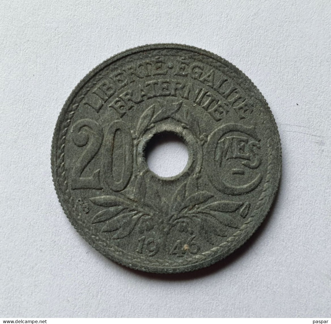 20 Centimes 1946 Lindauer - Gad 324 - 20 Centimes