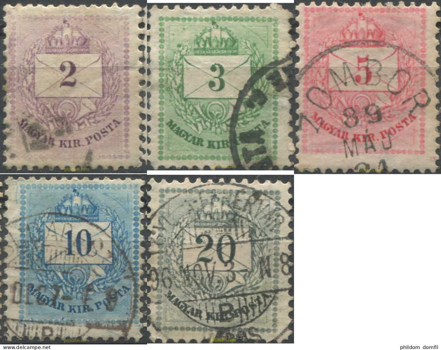 700954 USED HUNGRIA 1881 CIFRA - Ungebraucht