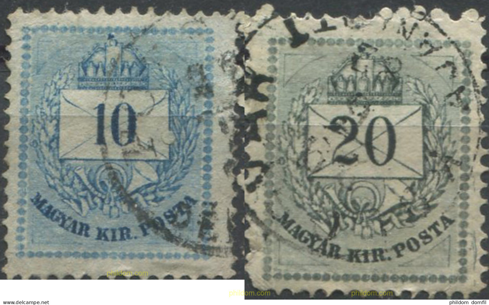 700955 MNH HUNGRIA 1881 CIFRA - Neufs