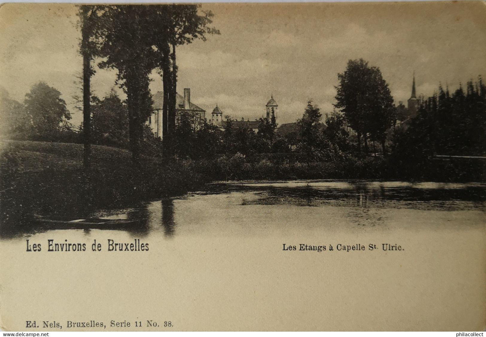 Environs De Bruxelles (Dilbeek) Les Etangs A Chapelle St. Ulric Ca 1900 - Dilbeek