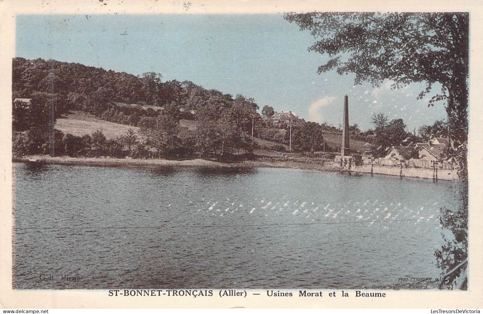 FRANCE - 03 - ST BONNET TRONCAIS - Usines Morat Et La Beaume - Carte Postale Ancienne - Other & Unclassified