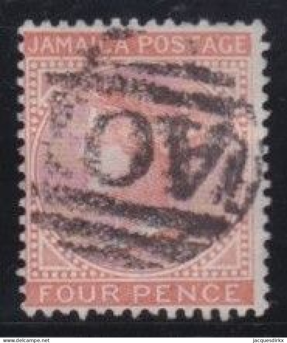 Jamaica   .   SG    .  22      .   O    .     Cancelled - Giamaica (...-1961)