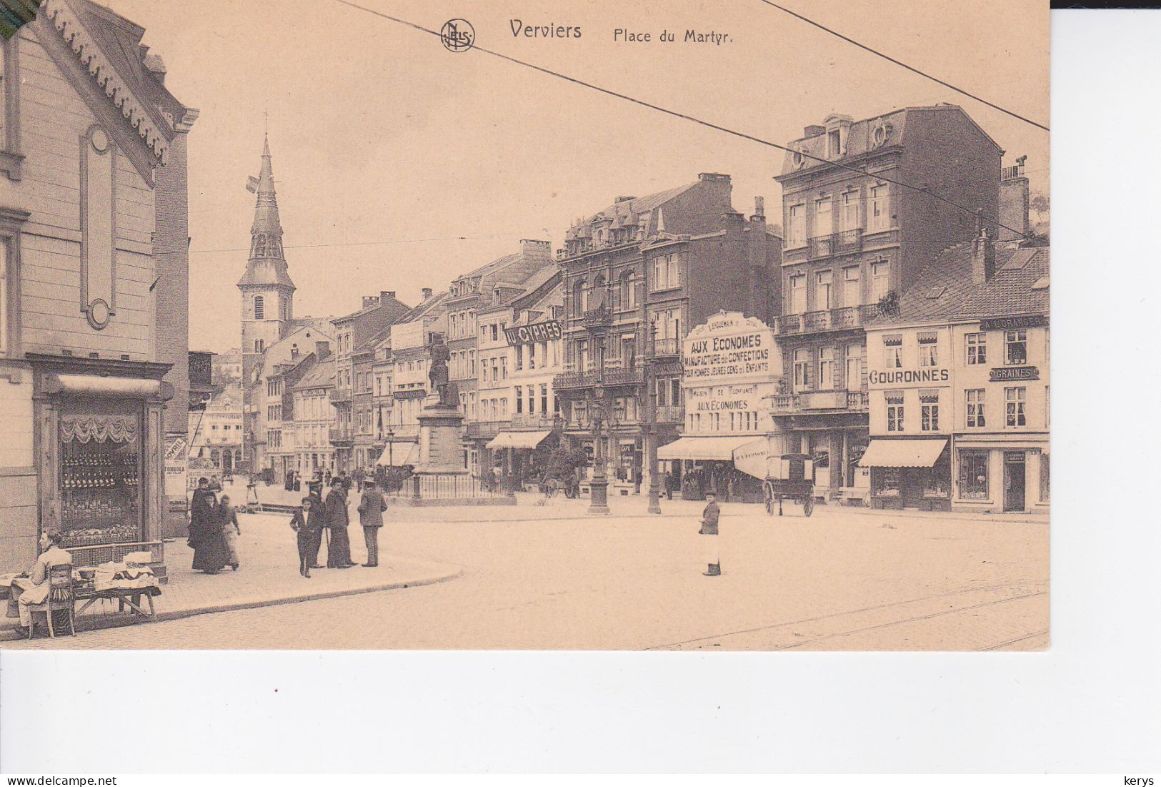 Verviers  :  Place Du MARTYR , Animée - Verviers