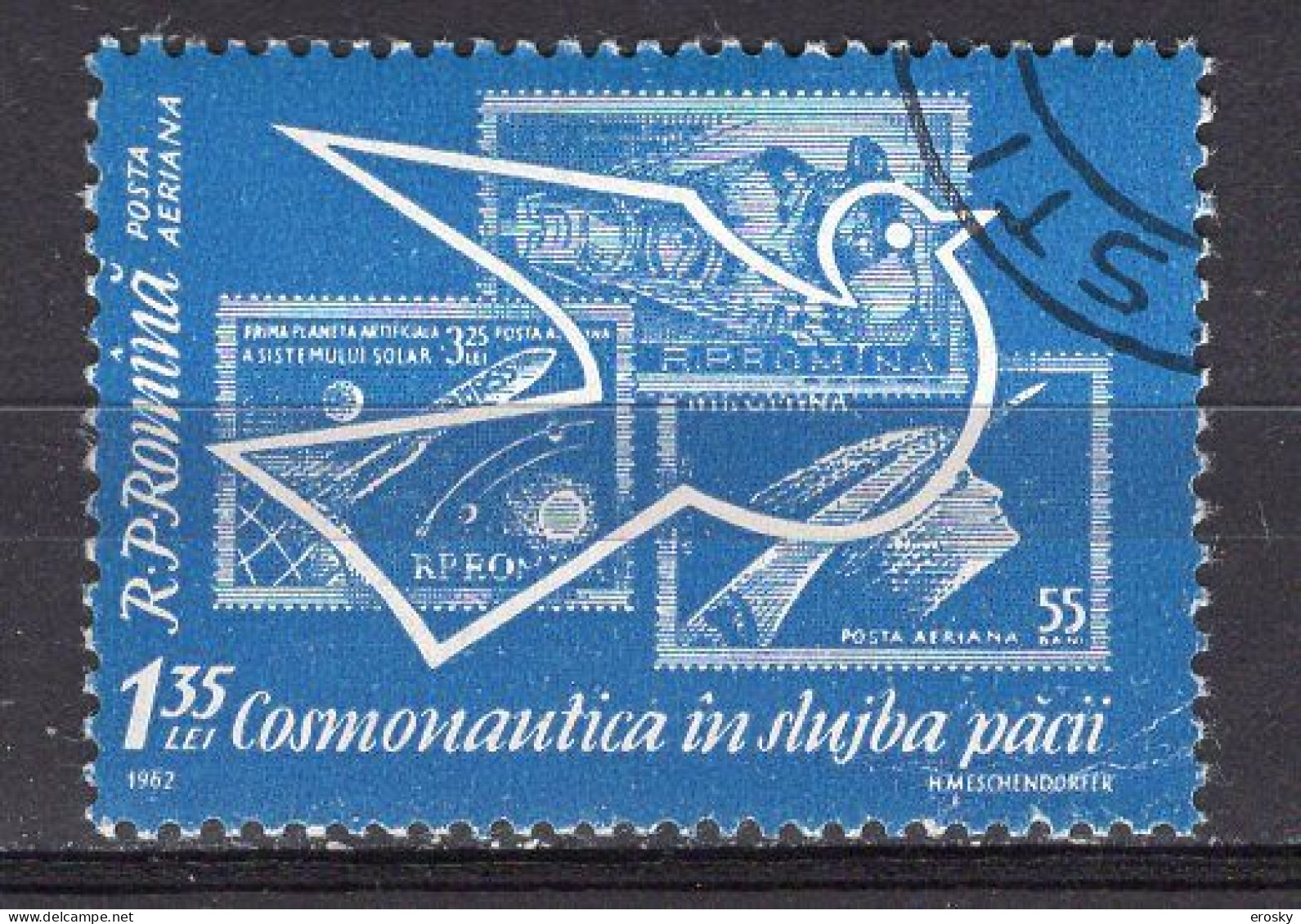 S2699 - ROMANIA ROUMANIE AERIENNE Yv N°164 - Used Stamps