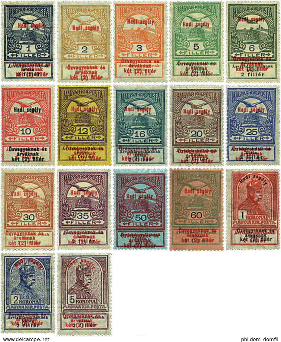 32644 MNH HUNGRIA 1914 MOTIVOS VARIOS - Nuovi