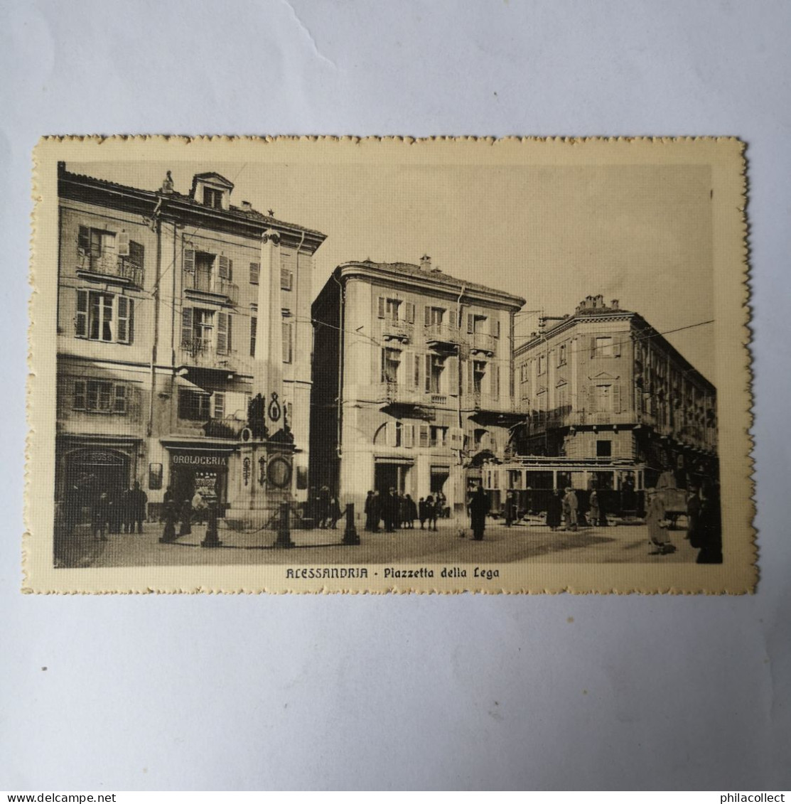 Alessandria // Piazzetta Della Lega (Tram) 19?? - Alessandria