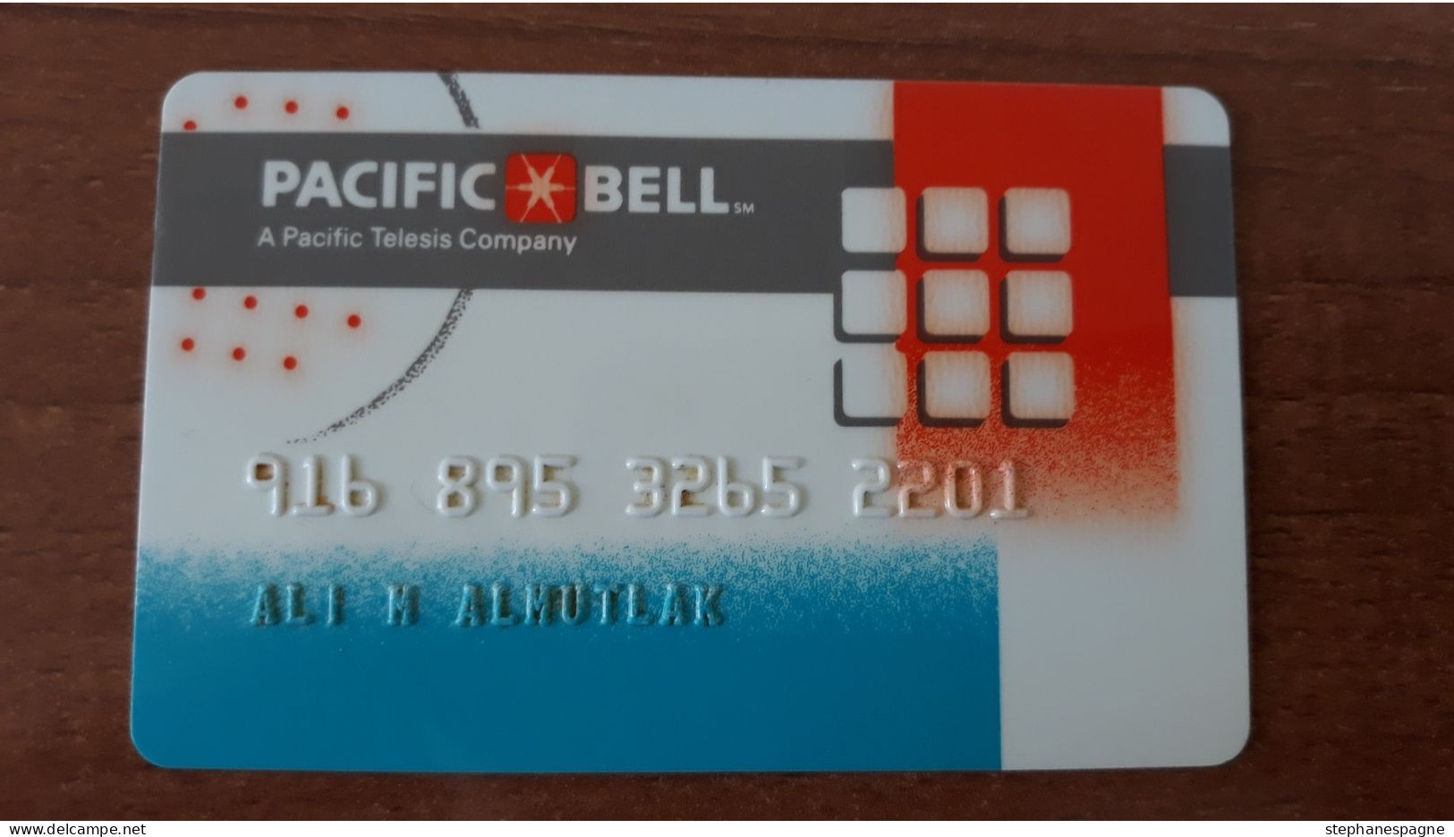 USA PACIFIC BELL - [3] Magnetic Cards