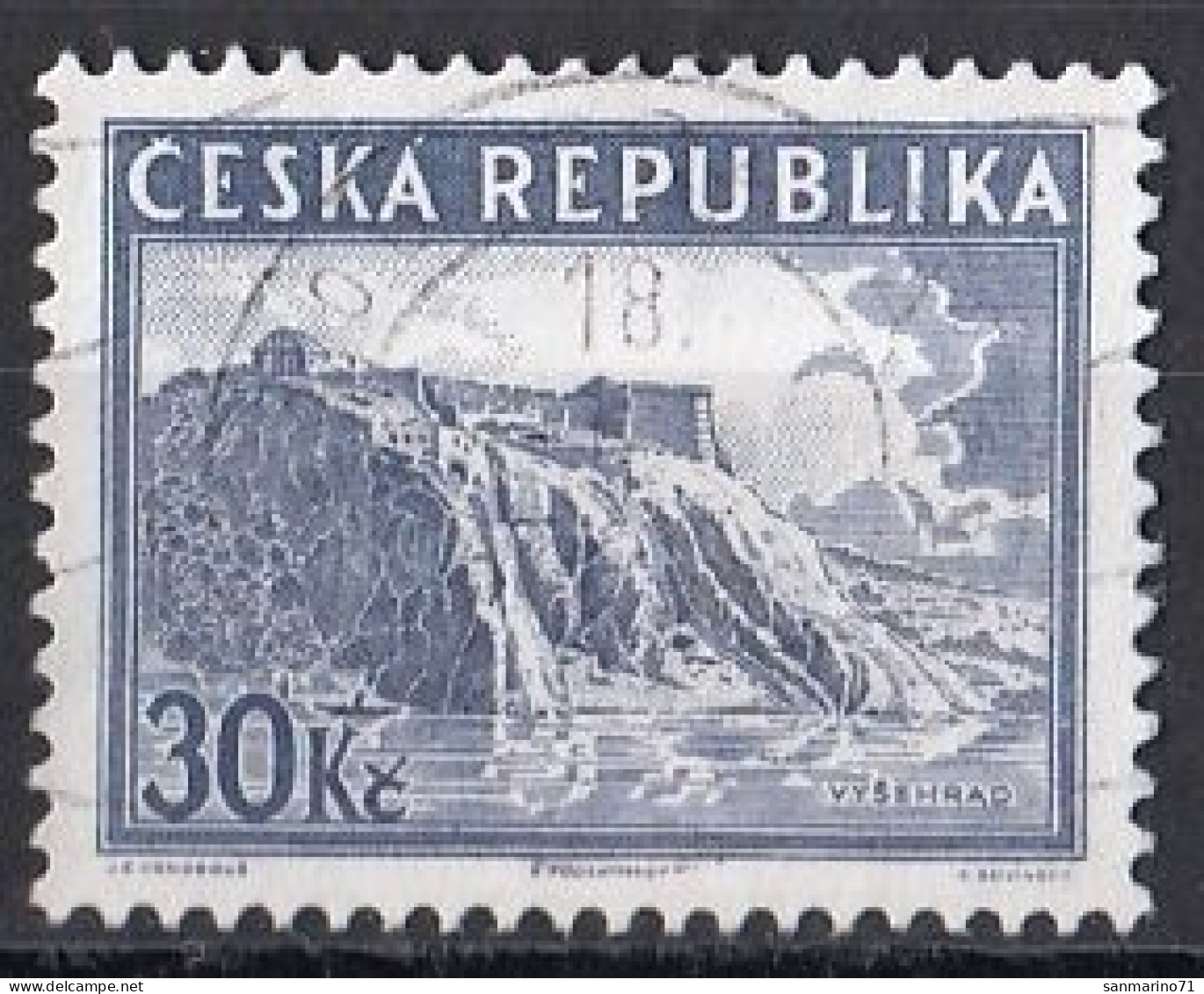 CZECH REPUBLIC 169,used,falc Hinged - Used Stamps