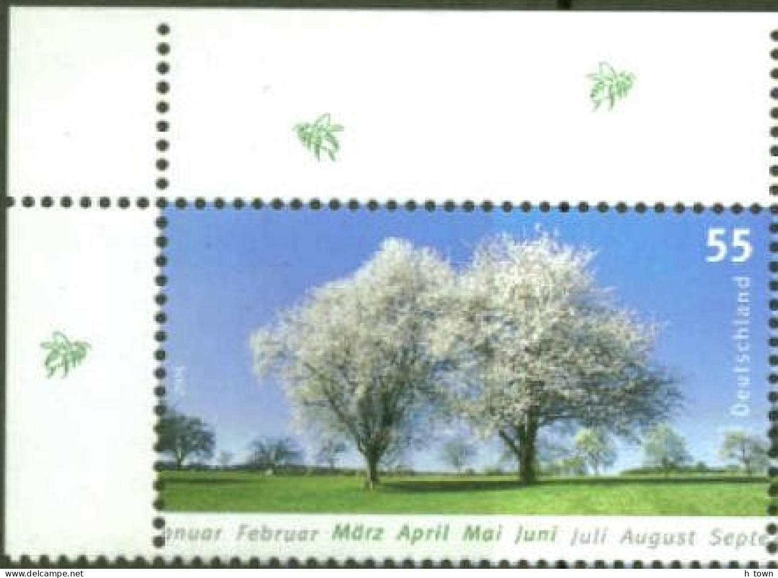 624  Allemagne 2006: Timbre Printemps Avec Bordure Abeille -  Spring-stamp From Germany With BEE On Margin - Abeilles