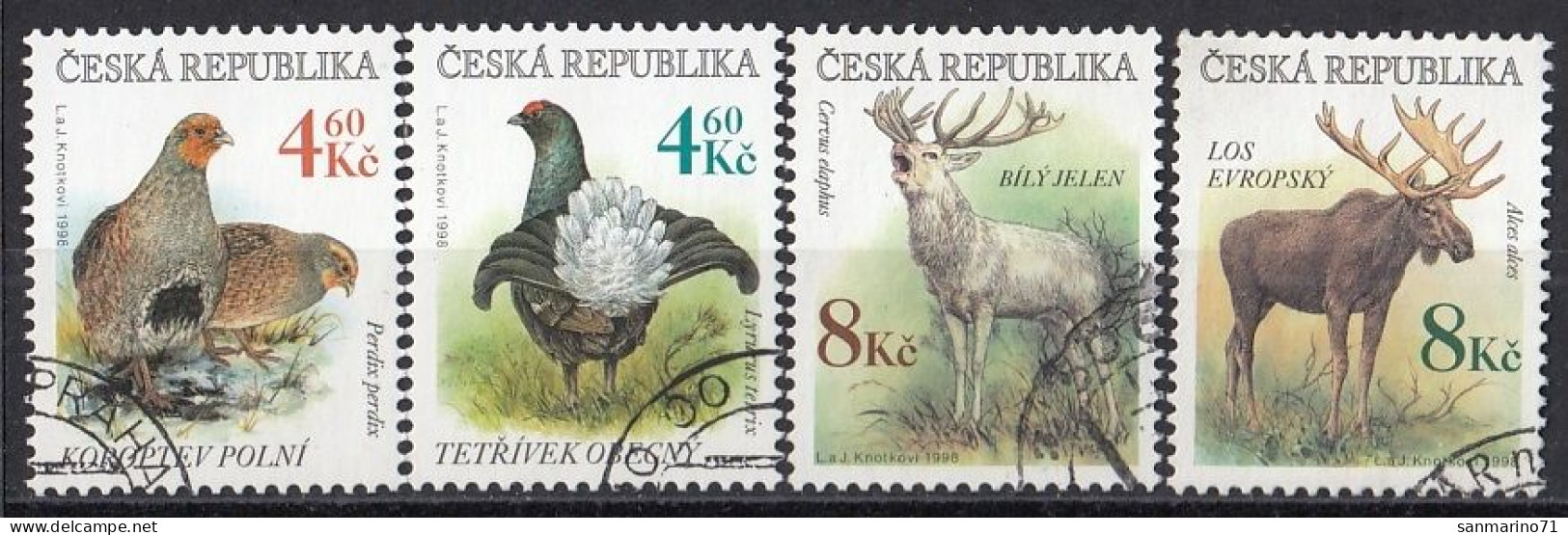 CZECH REPUBLIC 178-181,used,falc Hinged - Used Stamps