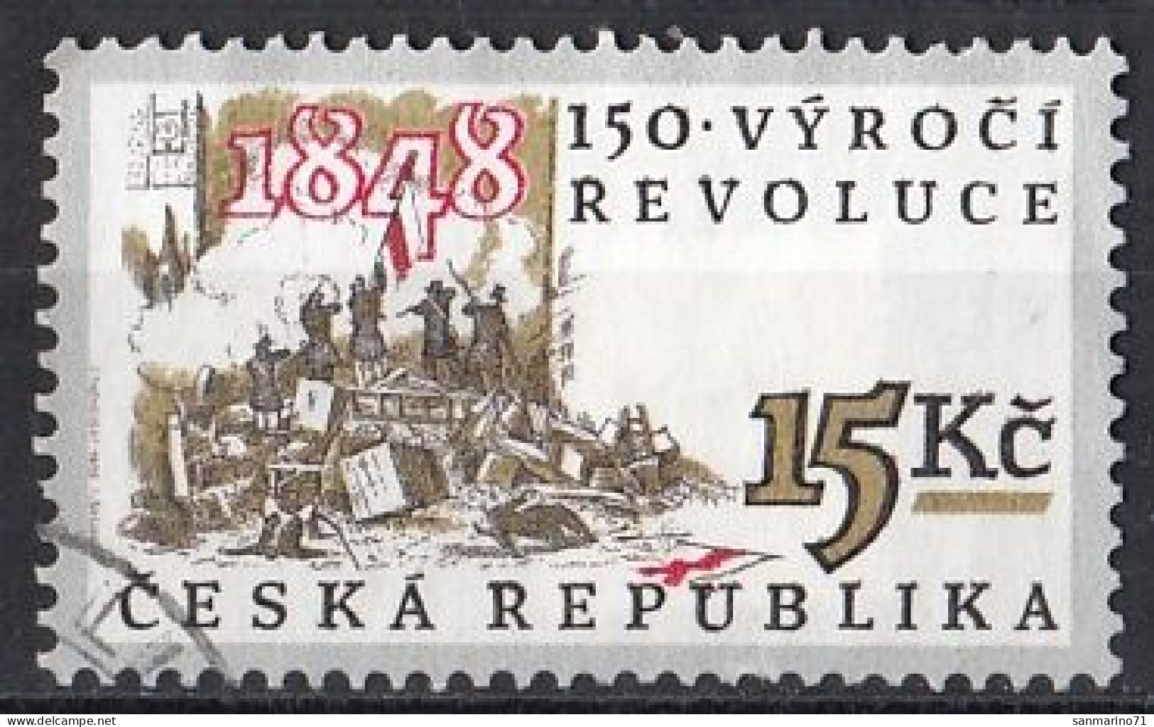 CZECH REPUBLIC 189,used,falc Hinged - Used Stamps