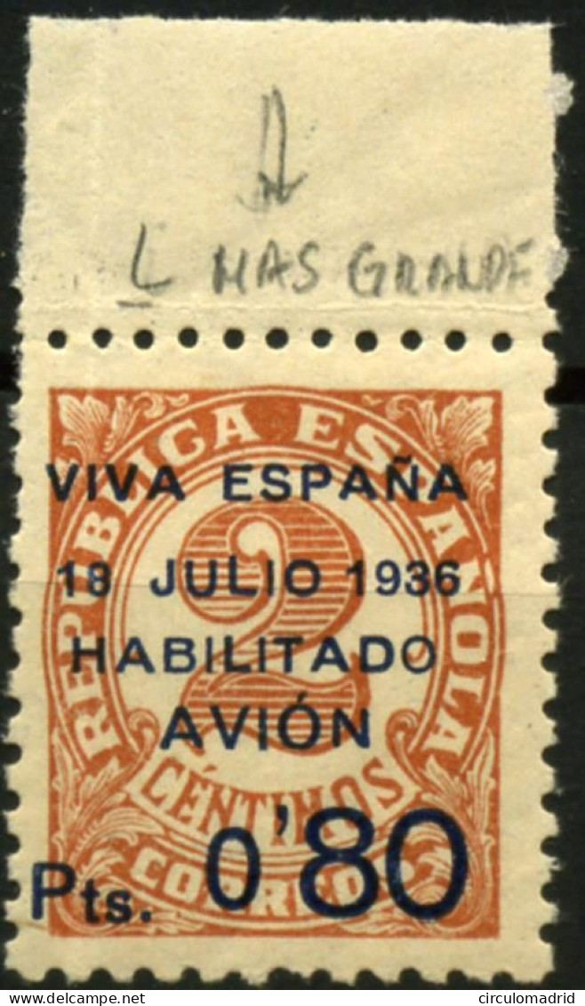 España (Canarias) Nº 2. Año 1936 - Charity