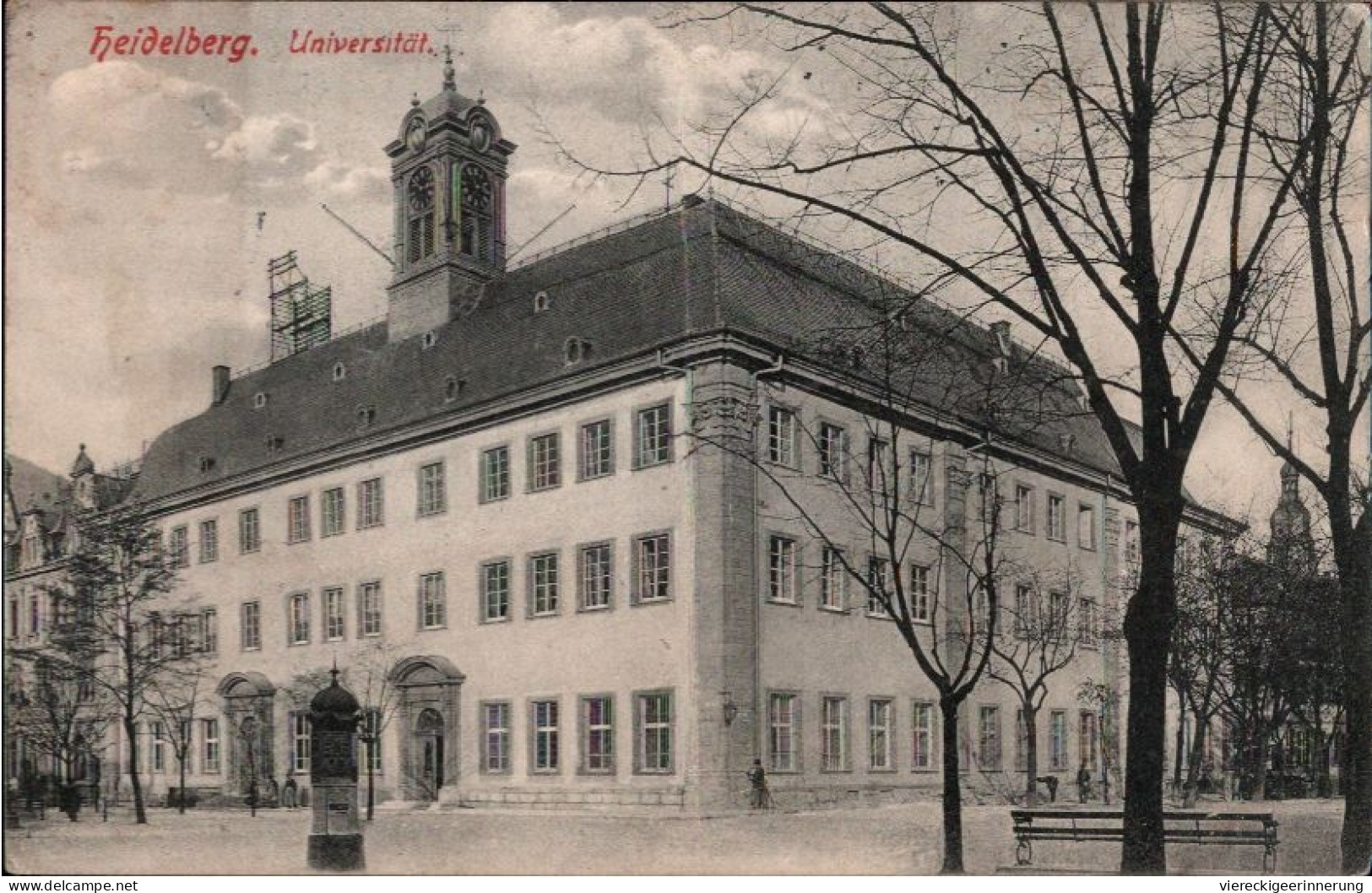 ! Alte Ansichtskarte Aus Heidelberg, 1909, Universität - Heidelberg