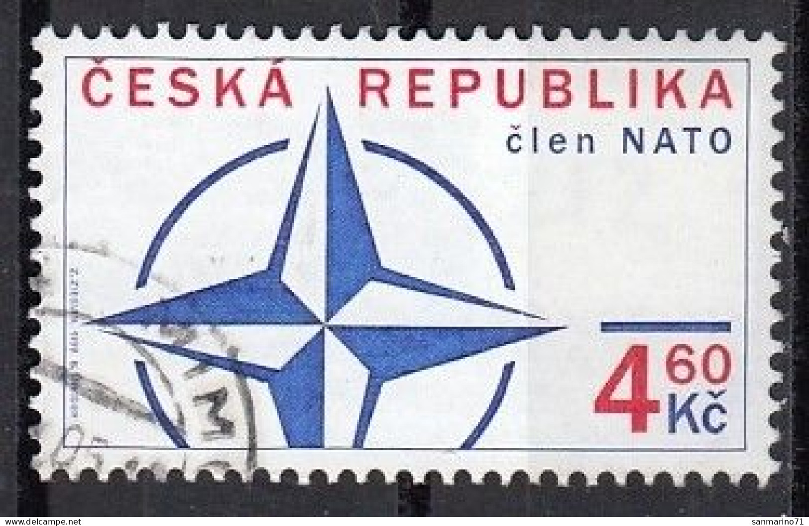 CZECH REPUBLIC 212,used,falc Hinged - OTAN