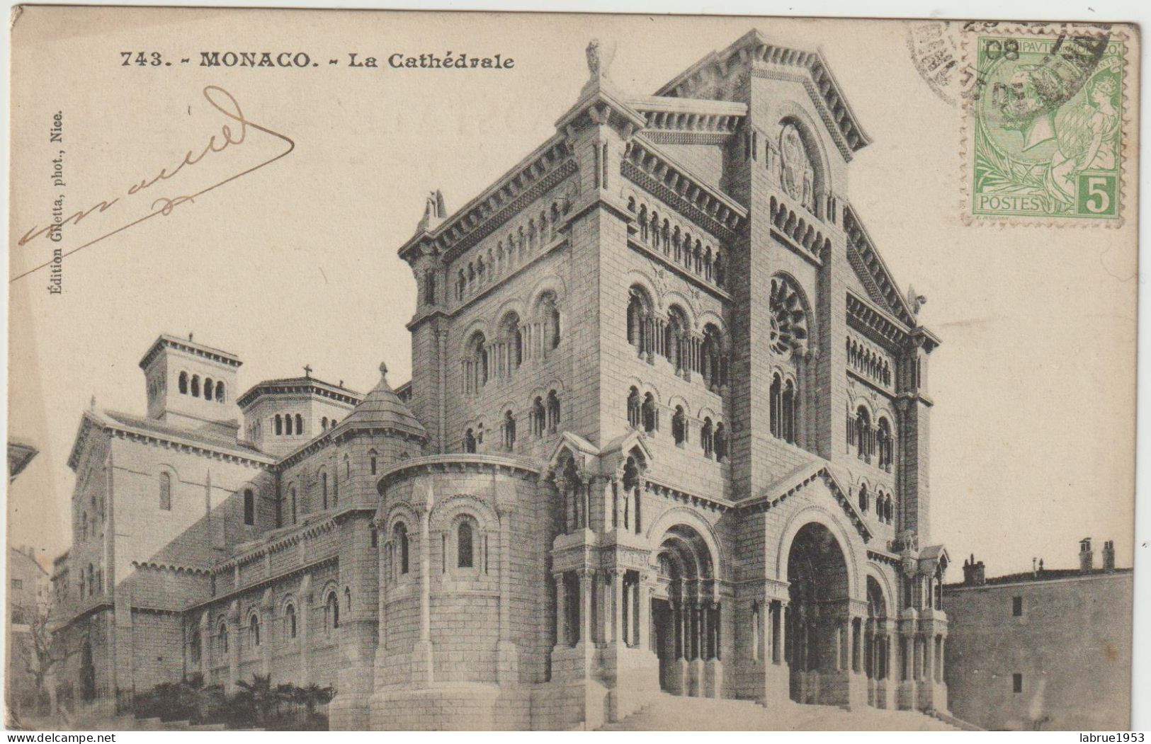 Monaco - La Cathédrale  - (F.9277) - Cathédrale Notre-Dame-Immaculée