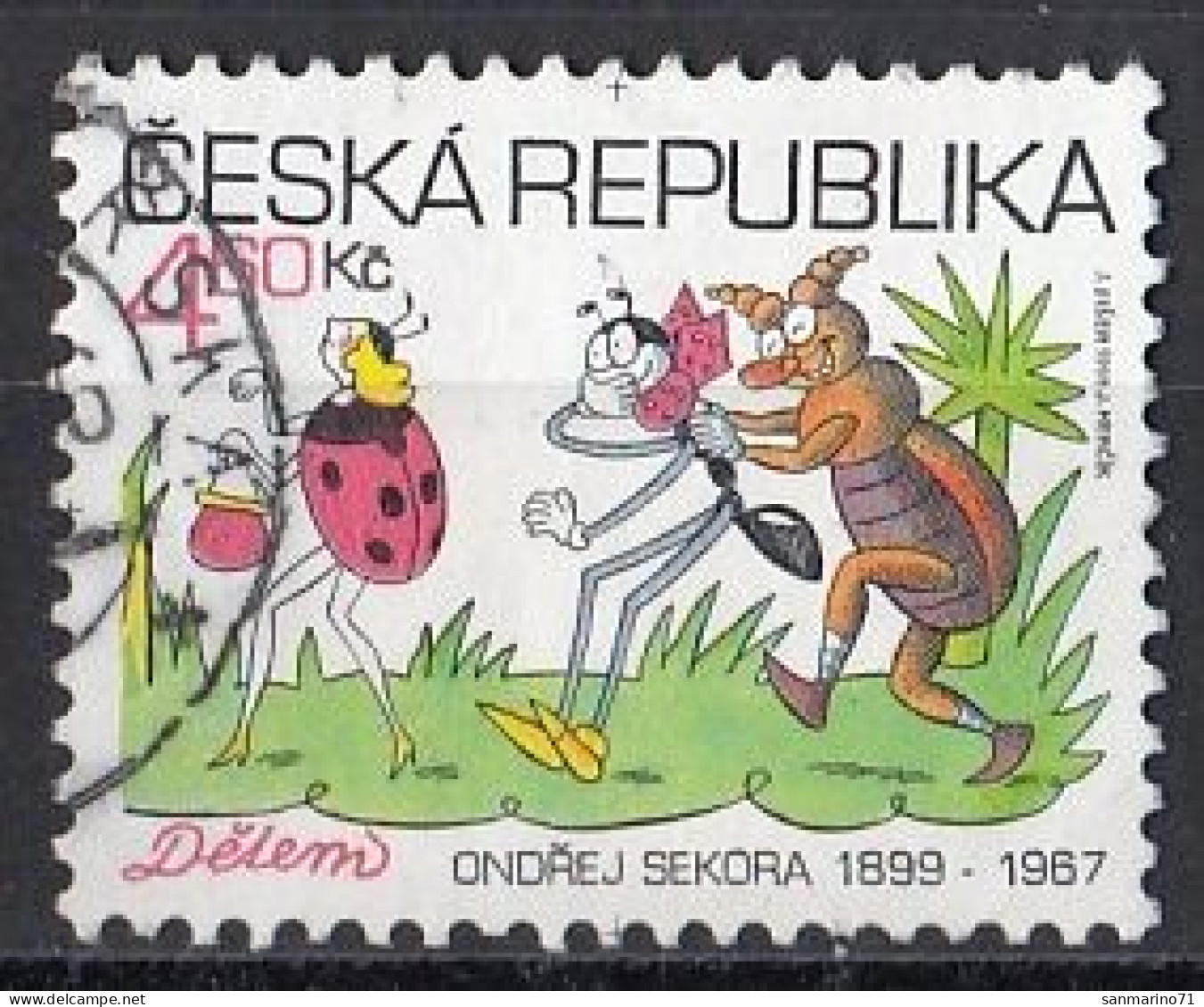 CZECH REPUBLIC 220,used,falc Hinged - Used Stamps