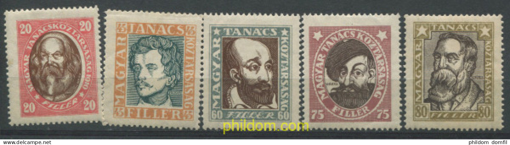 701000 HINGED HUNGRIA 1919 REVOLUCIONARIOS - Unused Stamps