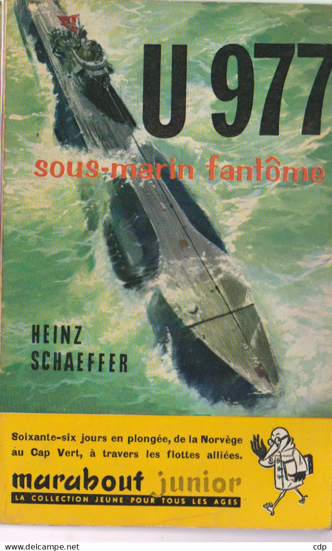 Marabout Junior  111    U977  Sous Marin Fantôme - Belgian Authors