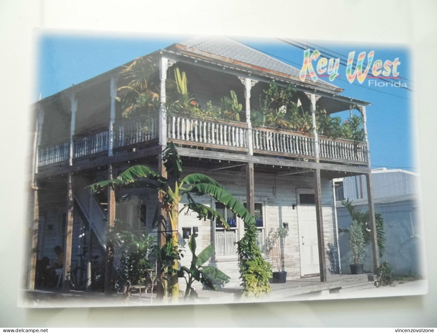 Cartolina Viaggiata "KEY WEST Bahamian House" 1997 - Key West & The Keys