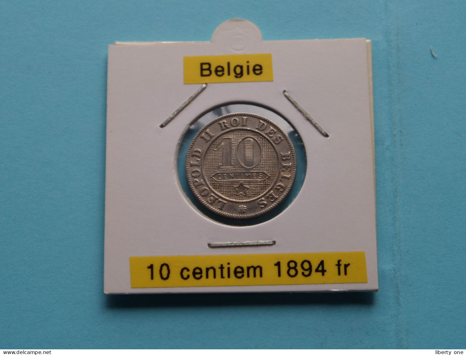 1894 - 10 Cent - Léopold II Roi Des Belges ( Zie / Voir SCANS ) ! - 10 Cents