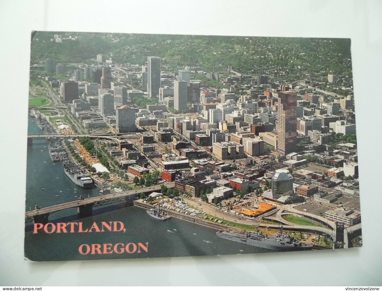 Cartolina Viaggiata "PORTLAND, OREGON The City Of Roses" 1997 - Portland