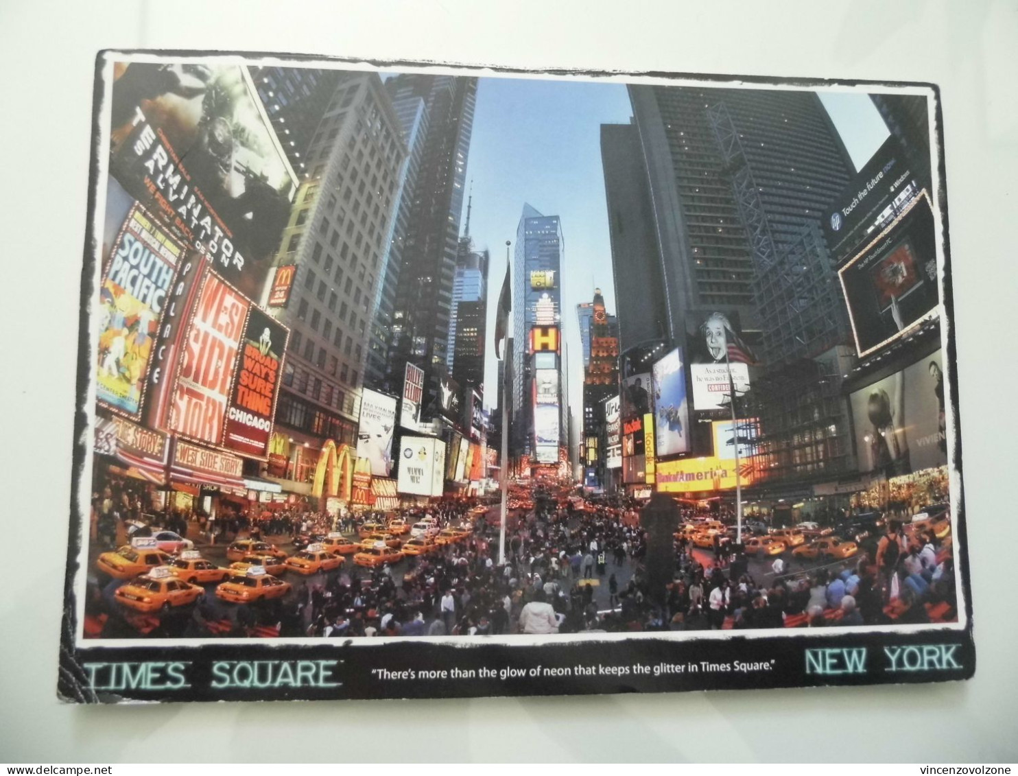 Cartolina Viaggiata "TIMES SQUARE NEW YORK" 2011 - Time Square