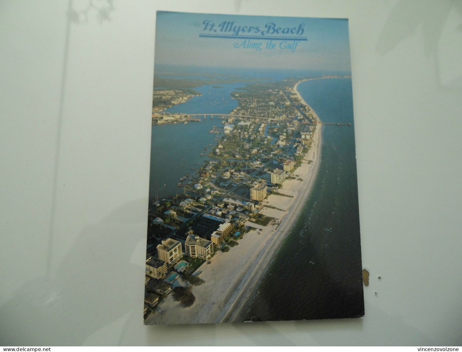 Cartolina Viaggiata "FT. MYERS BEACH Along The Gulf" 1994 - Fort Myers