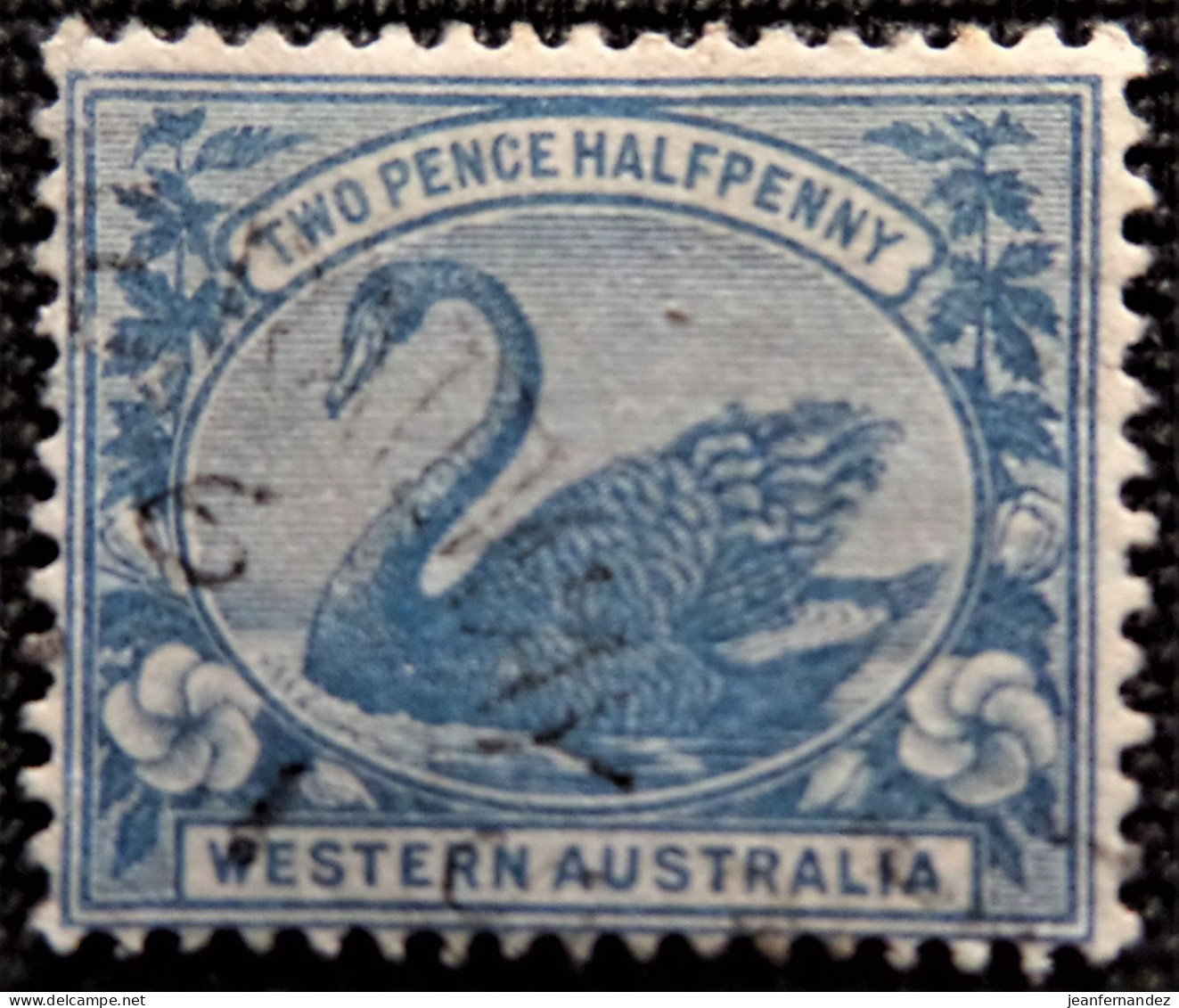 Australie  Western Australia 1898 -1907 Black Swan Stampworld N° 46 - Gebruikt